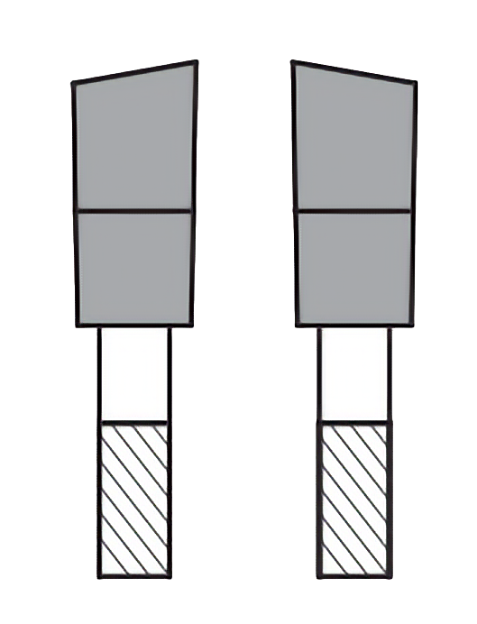 ATB (Alternate Top Bevel) tooth profile